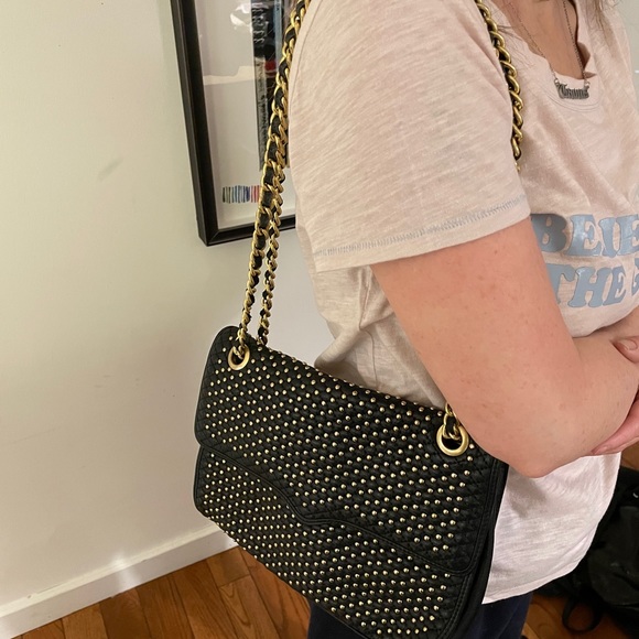 Rebecca Minkoff bag with gold studs - Picture 2 of 5